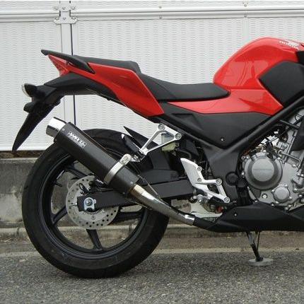 Cb250f Mc43 リアエキゾーストマフラー カーボン ラウンドタイプ Jmca認証 Wr S ダブルアールズ バイク用品 パーツのゼロカスタム 通販 Paypayモール