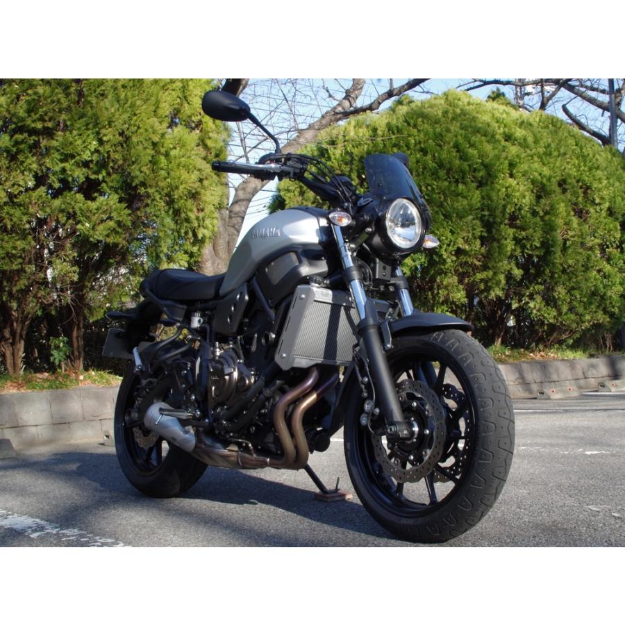 Xsr700 フォークマウントスクリーン ショート スモーク Walk ワールドウォーク 激安超特価 World