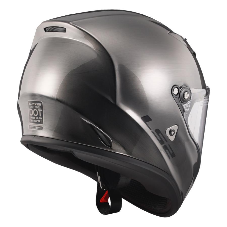 Street Fighter ストリートファイター フルフェイスヘルメット Brushed Alloy Sサイズ Ls2 エルエス2 L3 419 3532 バイク用品 パーツのゼロカスタム 通販 Yahoo ショッピング