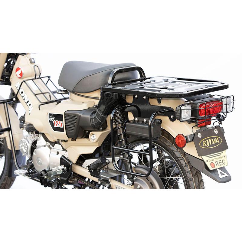 Ct125ハンターカブ バッグサポート ブラック 左側用 Kijima キジマ バイク用品 パーツのゼロカスタム 通販 Paypayモール