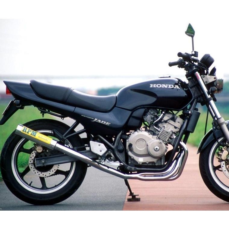 ジェイド Jade 91 99年 Rpm 67racing レーシング マフラー ステンレスサイレンサーカバー Rpm バイク用品 パーツのゼロ カスタム 通販 Paypayモール