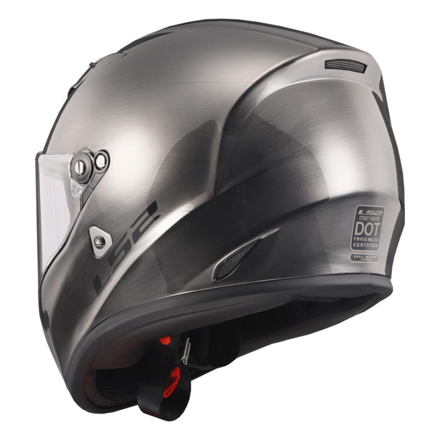 Street Fighter ストリートファイター フルフェイスヘルメット Brushed Alloy Lサイズ Ls2 エルエス2 L3 419 3534 バイク用品 パーツのゼロカスタム 通販 Yahoo ショッピング