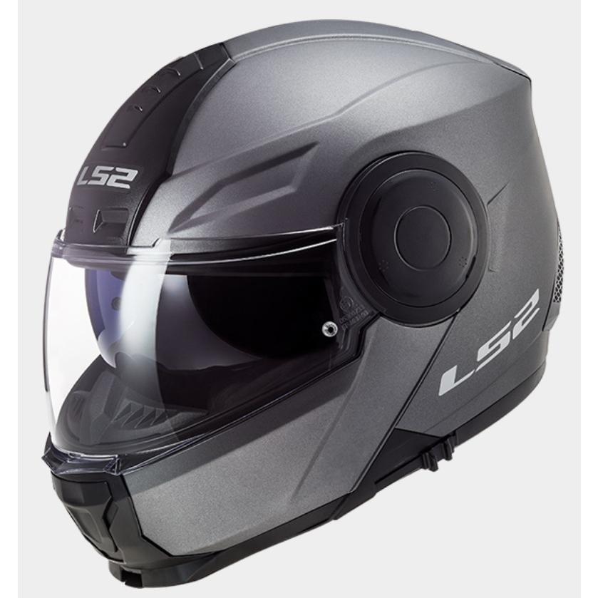 SCOPE スコープ 最大40%OFFクーポン システムヘルメット 品質は非常に良い マット Mサイズ チタニウム LS2