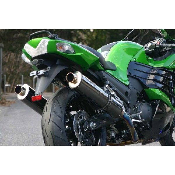 メーカー直送 ZX-14R/ABS（12〜13年） DLCチタン フルエキゾースト