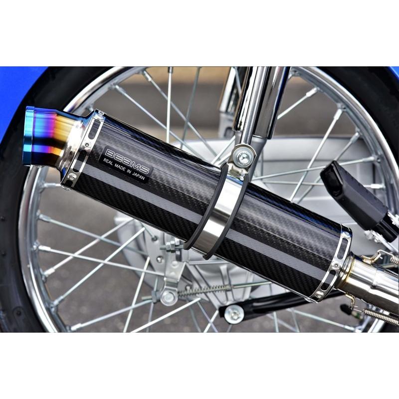 スーパーカブ110 Ja44 R Evo マフラー カーボンサイレンサー ダウンタイプ 政府認証 Bms R ビームス バイク用品 パーツのゼロ カスタム 通販 Paypayモール