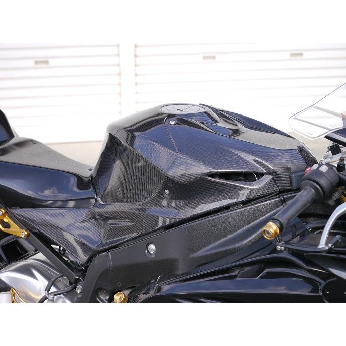 超歓迎」 BMW S1000RR（15年〜） タンクサイドカウル/黒ゲル 才谷屋