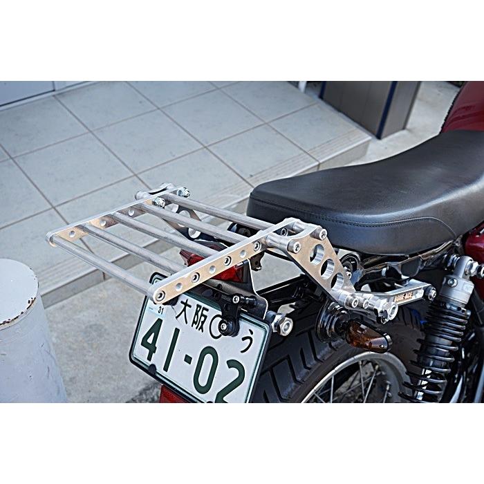オンラインストア本物 SR400 ジュラルミンキャリア（アルミ素地 着色