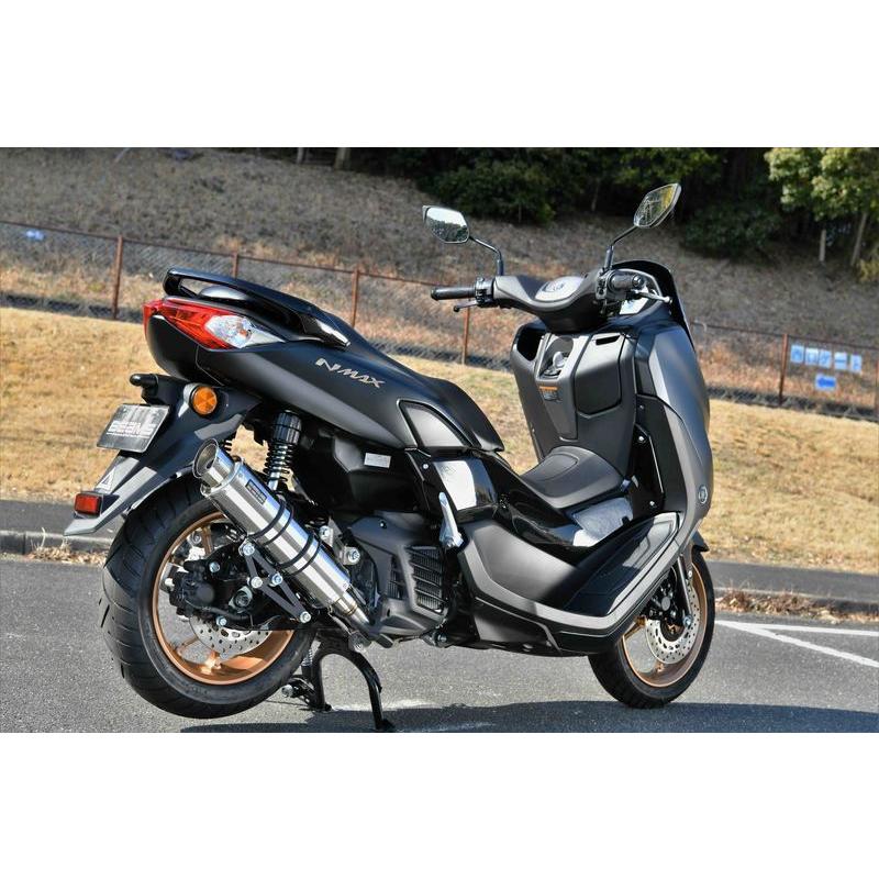 NMAX（8BJ-SEG6J）21年 R-EVO2マフラー ステンレスサイレンサー 政府認証 BMS-R（ビームス） バイク用品・パーツのゼロカスタム  - 通販 - PayPayモール