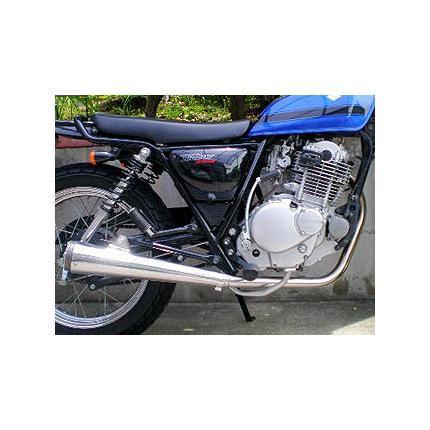 RSYスーパートラップ4インチメガホンマフラー RSヨコタ（RS YOKOTA