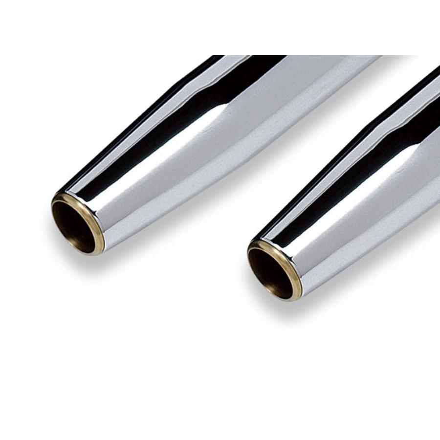 ブラス スーパーブラス スリップオンマフラー クロームメッキ