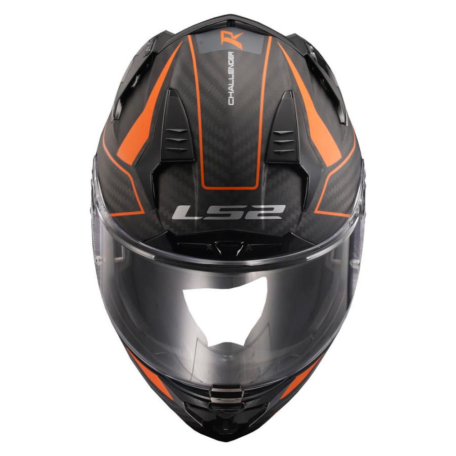 バイク用品・パーツのゼロカスタムCHALLENGER C GT フルフェイスヘルメット マットカーボンオレンジ Sサイズ LS2（エルエス2）  ヘルメット | tropicalbrasiljeri.com.br
