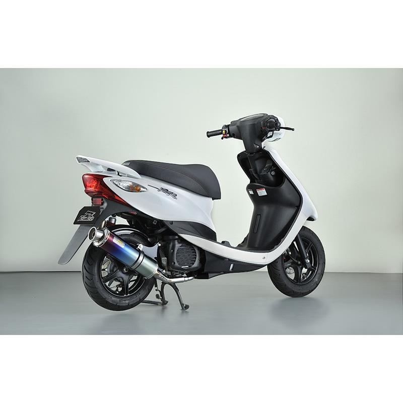 CB125R用マフラー JC79 IXRACE ヘキサゴンデュアルエンドチタン