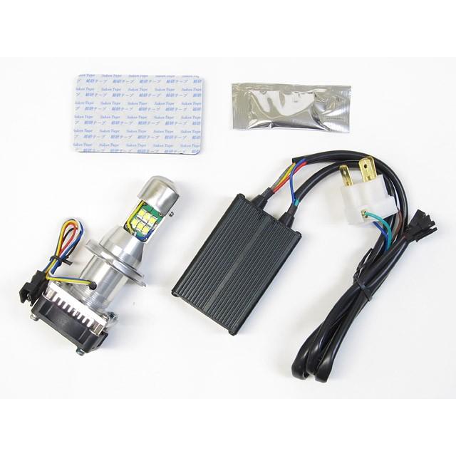 ZX-11 LB4-S3 LEDヘッドライトバルブキット H4 Hi/Lo 3000K PROTEC（プロテック）