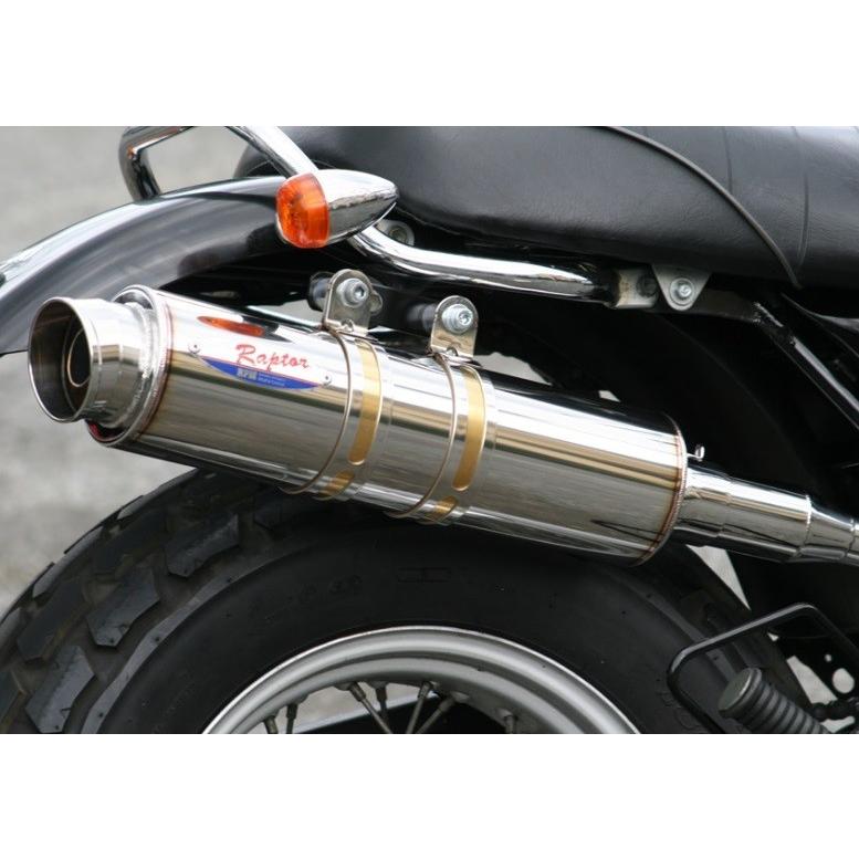 バンバン0 Vanvan 04 07年 80d Raptor ラプター ステンレスフルエキゾーストマフラー 政府認証 Rpm バイク用品 パーツのゼロカスタム 通販 Paypayモール