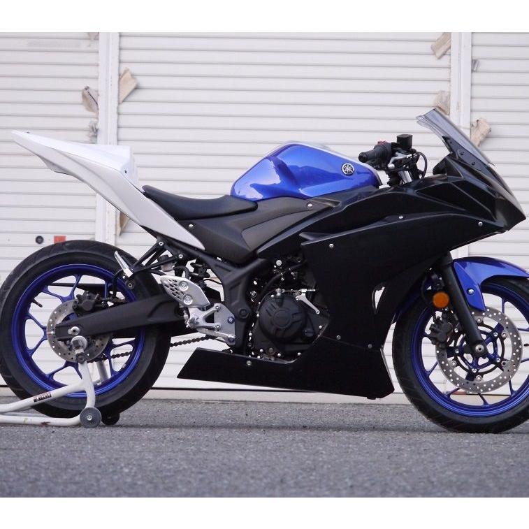 Yzf R25 14年 フルカウル シングルシートセット レース 黒ゲル ファスナーバージョン 才谷屋 サイタニヤファクトリー バイク用品 パーツのゼロカスタム 通販 Paypayモール