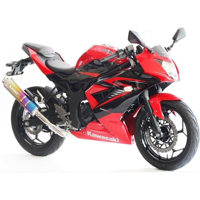 Ninja250sl ニンジャ250sl 15年 Zero Ano チタン スリップオンマフラー Moriwaki モリワキ バイク用品 パーツのゼロカスタム 通販 Paypayモール