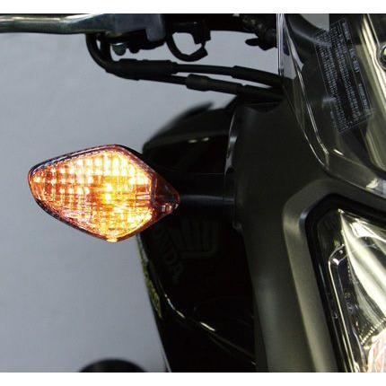 NC700S ウインカーレンズキット(メッキバルブ付き)クリアレンズ SP武川(TAKEGAWA)|バイク用品・パーツのゼロカスタム|02