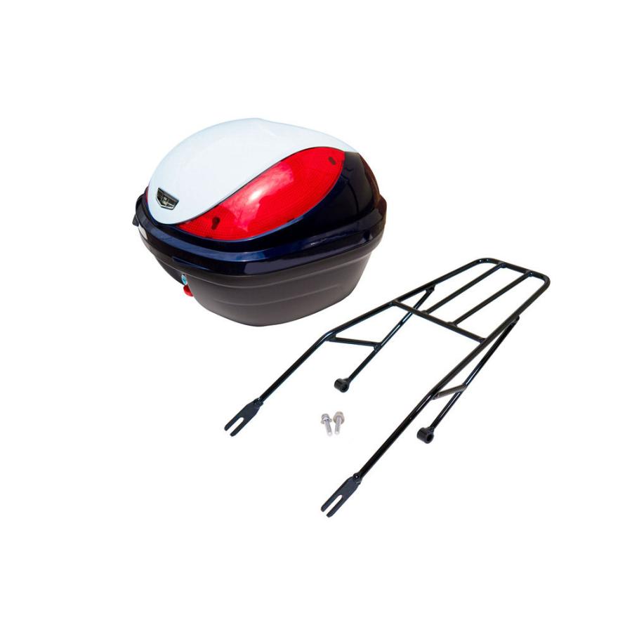 アウトレット買取 スーパーカブc125 リアキャリア リアボックスセット ブルー World Walk ワールドウォーク 海外 購入 Www Advance Real Co Jp