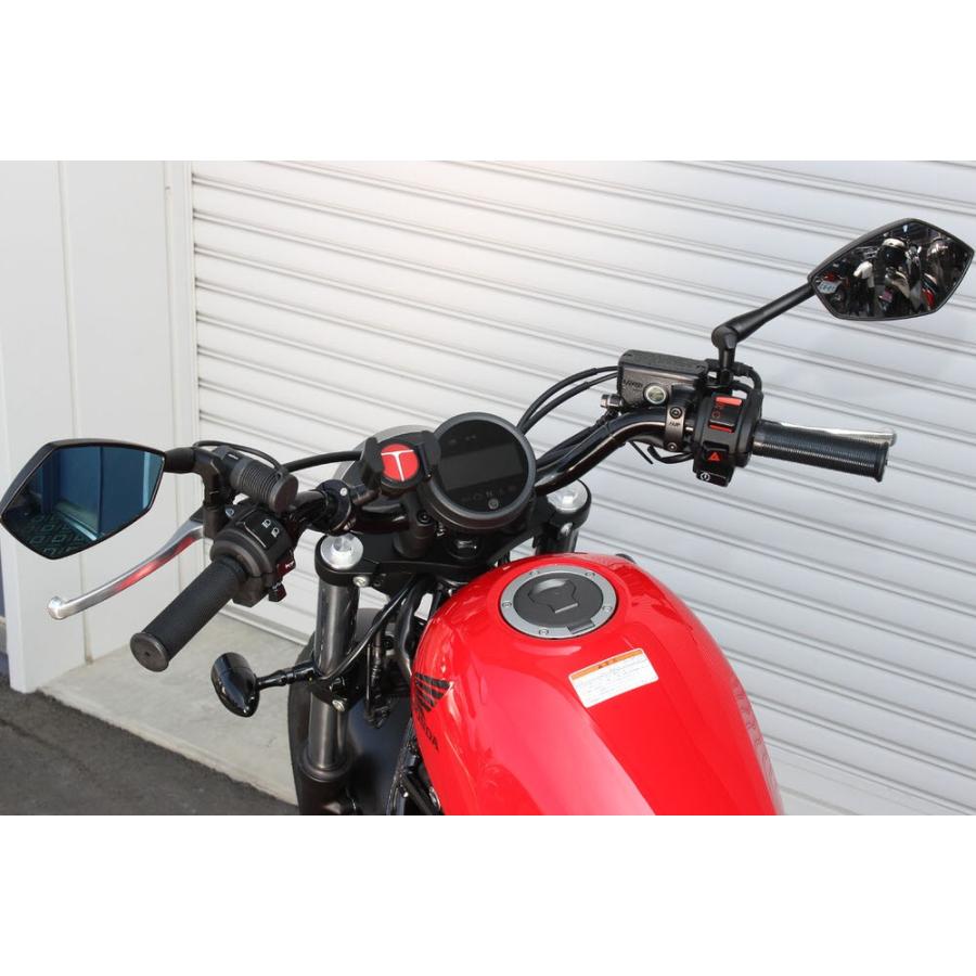 レブル250 Rebel250 ハンドル ブラック 65mmバック Kijima キジマ バイク用品 パーツのゼロカスタム 通販 Paypayモール