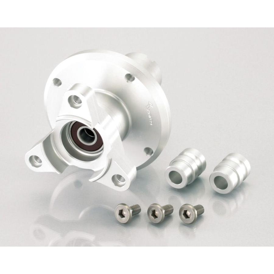 希少 モンキー Fi ゴリラ モンキーバハ フロントディスクハブキット F30フォーク 199mm ピッチ オフセットホイール用 シルバー Kitaco キタコ 最新コレックション Proasa Com Mx