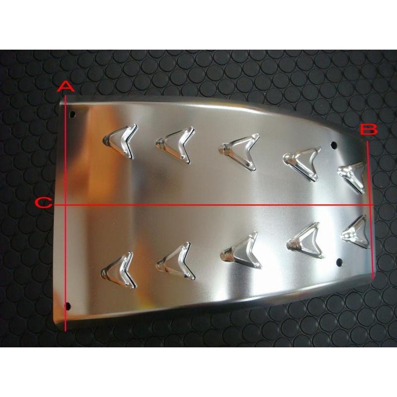 汎用リアフェンダー 汎用エンジンドガード (220mm-140mm×290mm) KN企画 :000140-K18-FENDER-02:バイク用品・パーツのゼロカスタム 通販 KN企画 FD-UNI 汎用フェンダー DIYタイプ 汎用