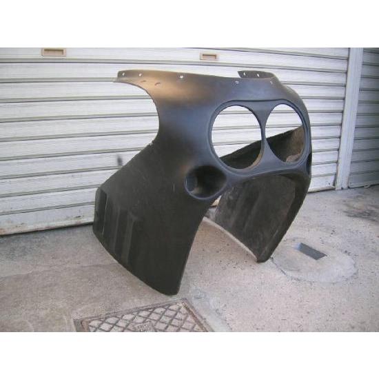 GSX-R750（89〜90年） FRP製黒ゲル ハーフタイプアッパーカウル 89〜90年型 STING R&D（スティングアールアンドディー）