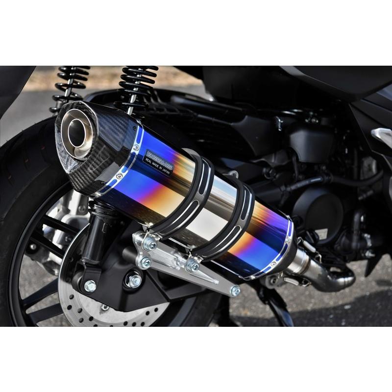 フォルツァ Mf13 Gt Corsa マフラー ヒートチタンサイレンサー 政府認証 Bms R ビームス バイク用品 パーツのゼロカスタム 通販 Paypayモール