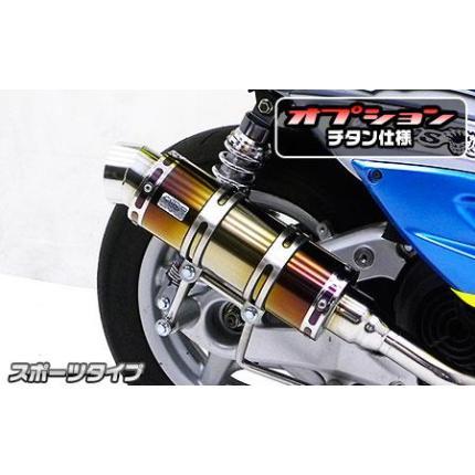 SYM GT125（キャブレター仕様車） ロイヤルマフラー スポーツタイプ