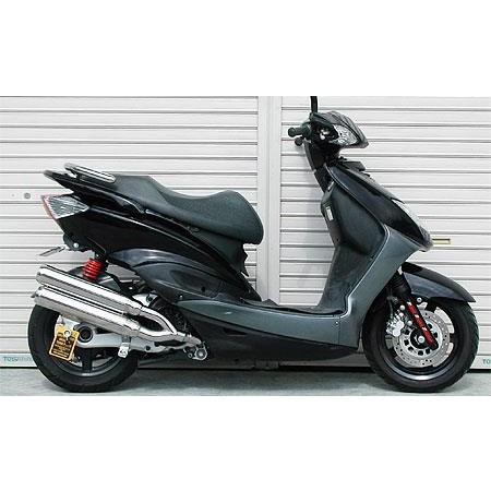 シグナスX（2型）台湾仕様 O2センサー装着車 スタイリッシュツインマフラー ジェットタイプ ウイルズウィン（WirusWin） シグナスX 2型 台湾仕様 　