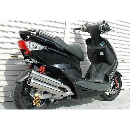 シグナスX（2型）台湾仕様 O2センサー装着車 スタイリッシュツインマフラー ジェットタイプ ウイルズウィン（WirusWin） シグナスX 2型 台湾仕様 　