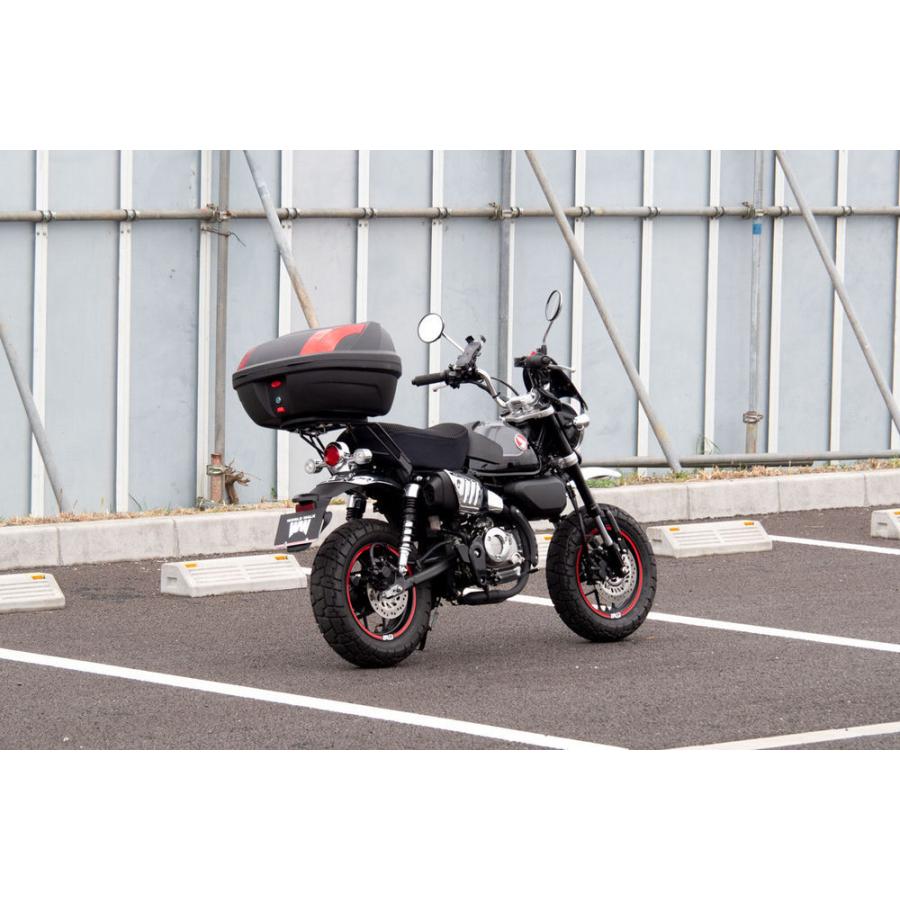 World Walk Walk ワールドウォーク リアキャリア ボックスセット ボックスサイズ 48l モンキー125 Honda ホンダ 売れ筋がひ新作