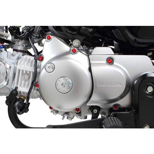 スーパーカブc125 Lクランクケースカバーアルテックボルト レッド フランジ Sp武川 Takegawa バイク用品 パーツのゼロカスタム 通販 Paypayモール