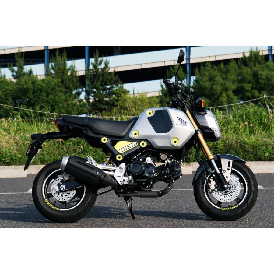 Grom グロム Jc92 リムステッカー リフイエロー World Walk ワールドウォーク W15 Rim 10 Refyel バイク用品 パーツのゼロカスタム 通販 Yahoo ショッピング