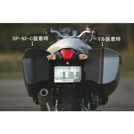 超可爱の バイク用品 パーツのゼロカスタム薄型パニアケースリッド