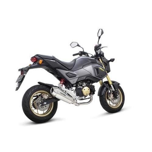 国内外の人気！ グロム125 SP武川ボンバーマフラー（政府認証） JC61