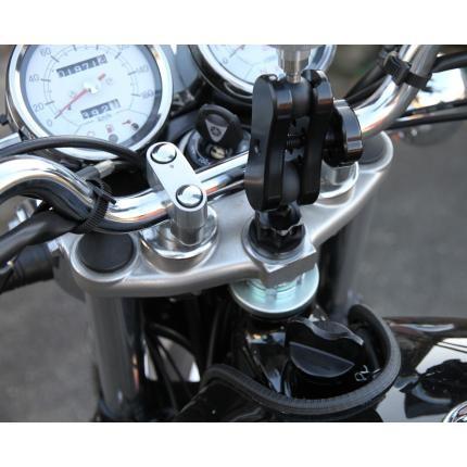 モンキー(MONKEY)〜01年 マルチマウントアームセット Φ25〜Φ25(RAMマウント互換) 荒木エフマシン|バイク用品・パーツのゼロカスタム|01