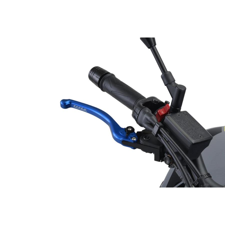 限定SALE本物保証 Ninja250（ニンジャ） バイク用品・パーツのゼロカスタム - 通販 - PayPayモール スムースフィットレバー ブルー EFFEX（エフェックス） 大得価新作