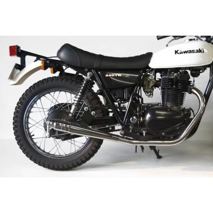 エストレヤ Estrella キャブ車 バイク 69メガホン ダウン フルエキゾースト ダウン 69メガホン Motorrock モーターロック