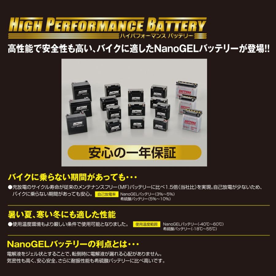 セール特価 ディオ Dio Af34 Af35 Sk50 Af27 ハイパフォーマンス メンテナンスフリー バッテリー Dytr4a Ytr4a Bs互換 Daytona デイトナ バイク用品 パーツのゼロカスタム 通販 Paypayモール