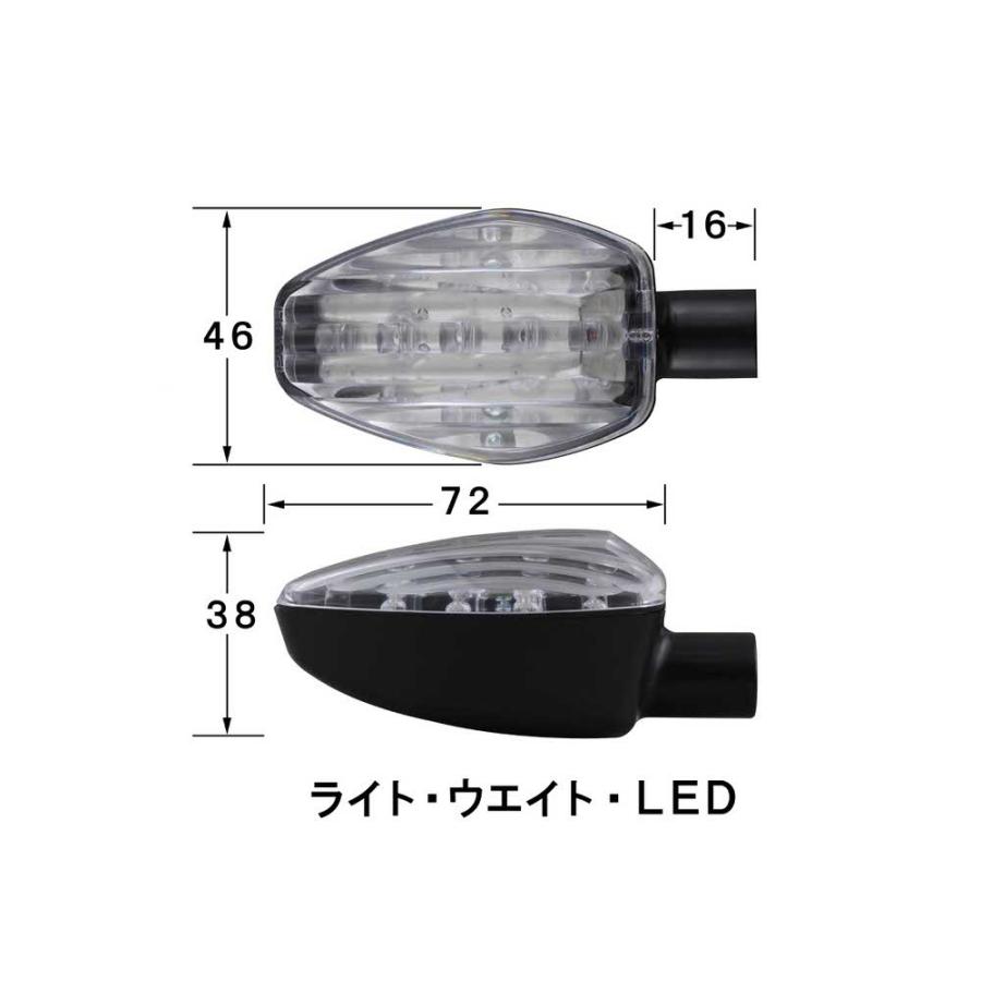 カプラーコ CB1100（10〜13年） ライトウエイトLEDウインカー ブラック