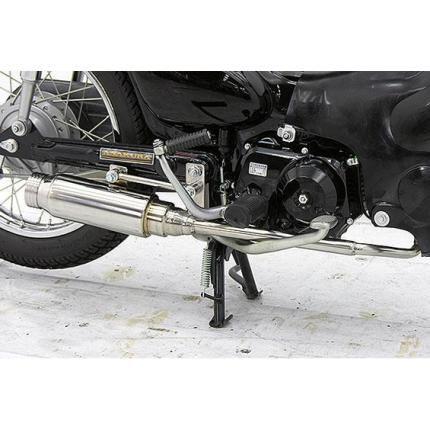 Pgm Fi リトルカブ Pgm Fi カブ50 Csタイプマフラー Dsタイプ Asakura 浅倉商事 バイク用品 パーツのゼロカスタム 通販 Paypayモール