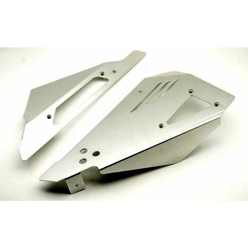 Ducati Scrambler800 スクランブラー アルミアンダーシートカバー 値下げ リデア Ridea 左右セット マットシルバー