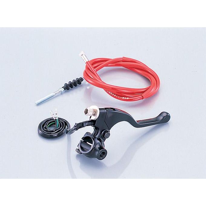 Ape50 エイプ Fi車 ブレーキレバー ホルダー ケーブルセット ショート ブラック ミラーホルダー付き Kitaco キタコ バイク 用品 パーツのゼロカスタム 通販 Paypayモール