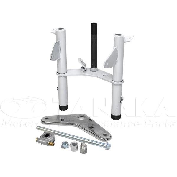 国産 35mmワイドステム ホワイト ノーマル長 田中商会 モンキー Monkey ゴリラ 想像を超えての Cloud Mydl Fr