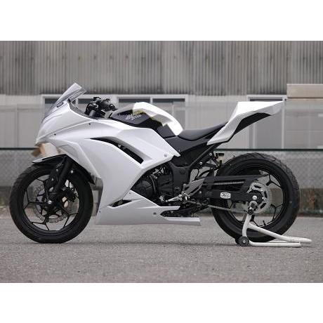 Ninja250 ニンジャ 13年 フルカウル シングルシートセット レース ビス止ver 白ゲル 才谷屋 サイタニヤファクトリー バイク用品 パーツのゼロカスタム 通販 Paypayモール