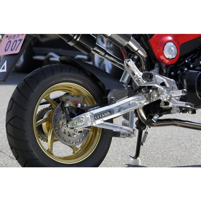 Grom グロム スイングアーム Ovタイプ スタビ付 5cmロング Over オーバーレーシング バイク用品 パーツのゼロカスタム 通販 Paypayモール