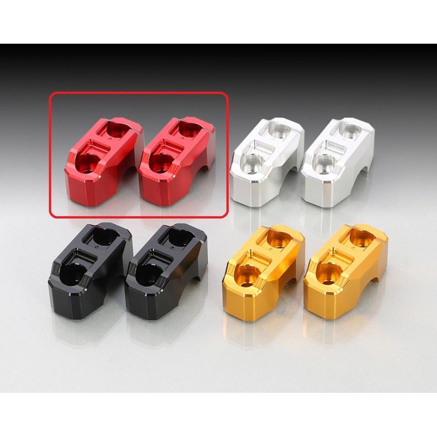 PCX125(JF56/JF28/JF81) ハンドルアッパーホルダー type3 レッド KITACO(キタコ)|バイク用品・パーツのゼロカスタム|01