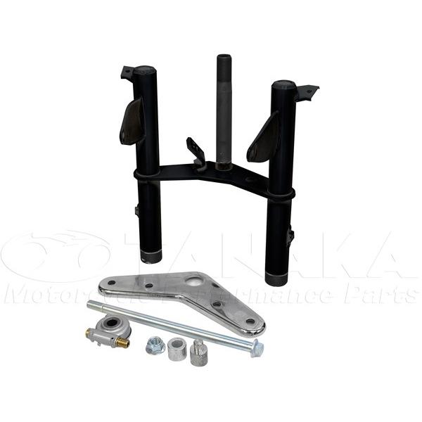 35mmワイドステム ブラック ノーマル長 田中商会 モンキー Monkey ゴリラ 時間指定不可