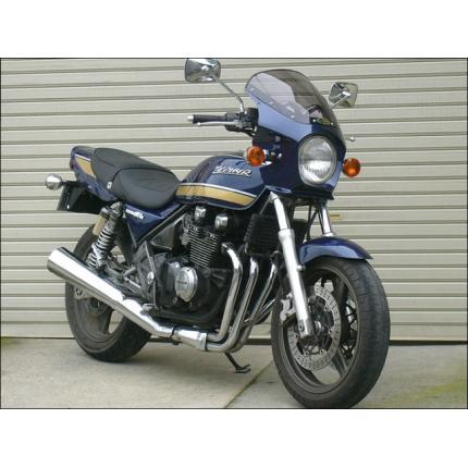 セール豊富な ゼファー400（ZEPHYR）89〜95年 マスカロード クリアスクリーン キャンディカーディナルレッド（タイガー）L1 通常スクリーン CHIC DESIGN（シックデザイン） バイク用品・パーツのゼロカスタム - 豊富な100%新品