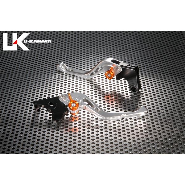 エリミネーター250se Lx Eliminator Gpタイプ ショートアルミビレットレバーセット シルバー U Kanaya Tr Sys